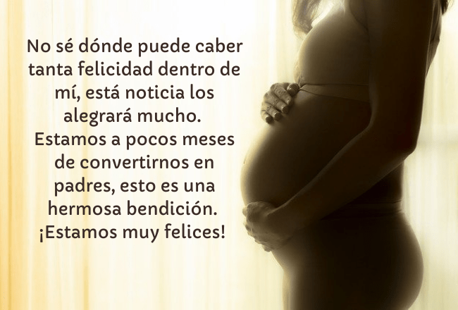 スペイン語で妊娠を発表